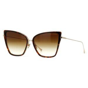 New DITA Sunbird Brown Cat Eye 21013 B Sunglasses Women